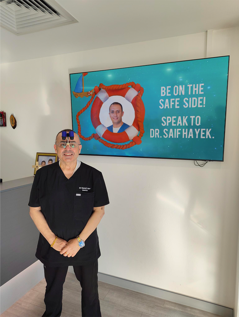 Channel D playing on the TV at Ayar Dental